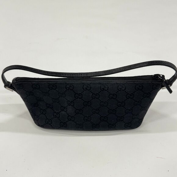 Vintage Gucci GG Canvas Baguettte shoulder bar - Circa 1990s - Picture 6 of 7